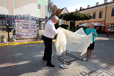 На \"Аллее кино\" в Гродно появилось название новой кинокартины