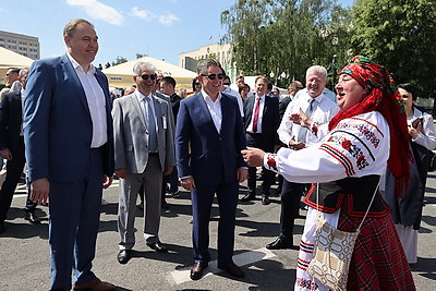 Белорусское фестивальное подворье представило в Гродно творчество всех областей страны