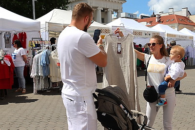 Фестиваль \"Свята льну. Роднае-моднае\" прошел в Минске