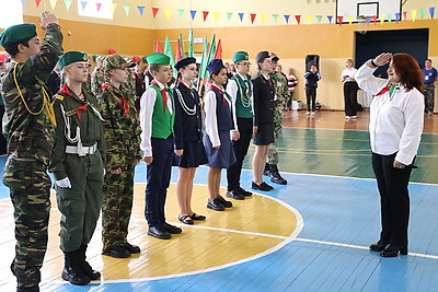 Областной этап военно-патриотической игры \"Зарница\" стартовал в Мозырском районе