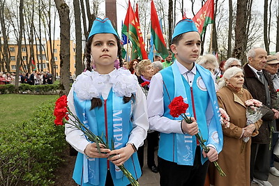 В Витебске прошел митинг-реквием в память об узниках концлагерей