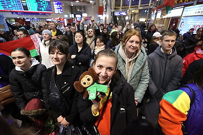 Делегация Беларуси вернулась с Всемирного фестиваля молодежи в Сочи