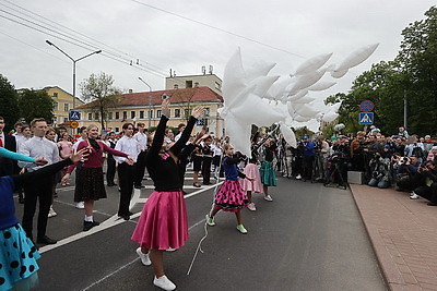 Праздничные мероприятия к 9 Мая проходят в Гродно