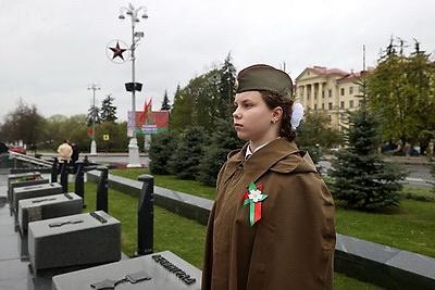 Патриотическая акция \"15 дней до Великой Победы\" прошла в Минске