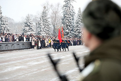 Более 750 военнослужащих-новобранцев приняли присягу в Брестской крепости