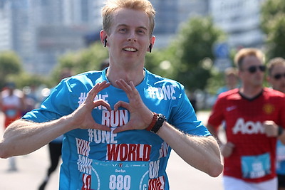 Полторы тысячи человек приняли участие в международном полумарафоне One Run в Минске