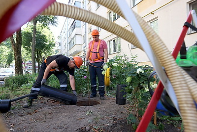 В Минске с начала года переложили свыше 30 км водопроводных и канализационных сетей