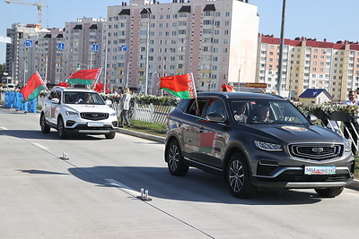 В Могилеве открыли завершающую третью очередь дороги-дублера ул.Якубовского-Загородное шоссе