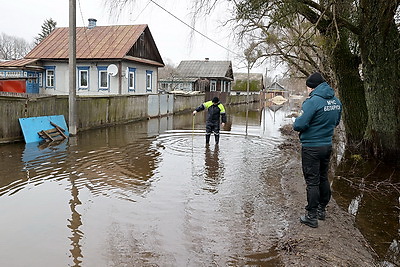 Подтопления паводковыми и талыми водами зафиксированы в Петриковском районе