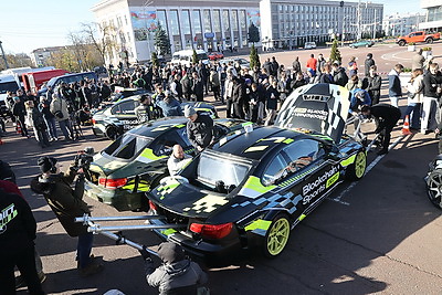 В Гомеле сняли проморолик с участием известных дрифтеров