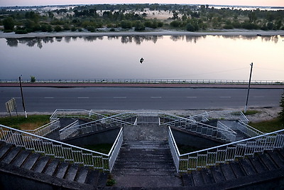 Рассвет на реке Припять