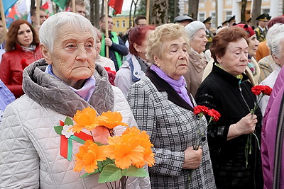 В Витебске прошел митинг-реквием в память об узниках концлагерей