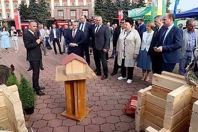 Бизнес-форум \"Гомель-Брянск\" проходит в городе над Сожем