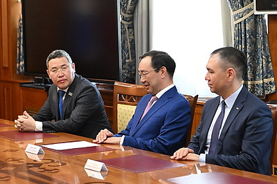 Президент НОК и глава Республики Саха обсудили перспективы сотрудничества
