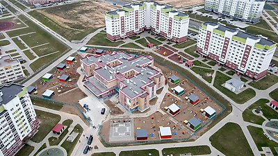 В Гродно в молодом микрорайоне открыли самый большой детский сад области