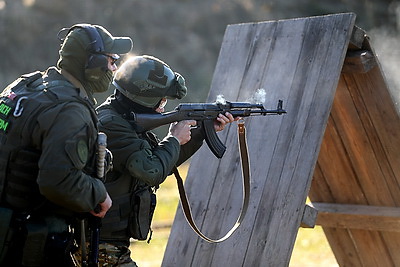 На полигоне \"Брестский\" прошли комплексные занятия с военнообязанными