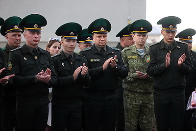 В Гродно сдали жилой дом: в 77 квартир заселятся семьи военнослужащих Гродненской погрангруппы