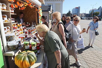 Осенняя ярмарка \"Большой минский кирмаш\" прошла в Минске