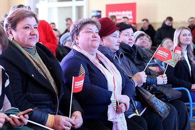 Марафон единства: в Барановичах прошла \"Знаковая встреча\"
