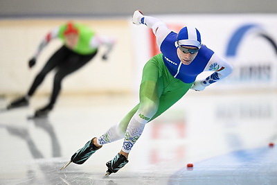 Головатюк и Доморацкая одержали победу в чемпионате Беларуси по конькобежному спорту