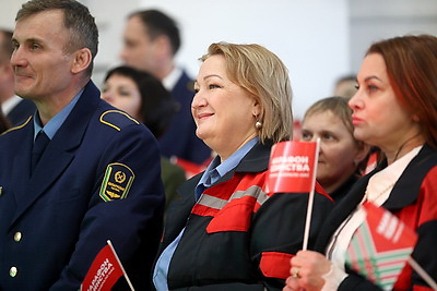 \"Разам працуем, разам спяваем!\": проект \"Марафона единства\" проходит в Барановичах