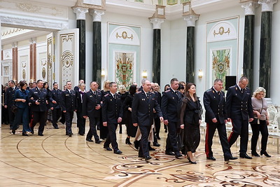 На страже мира и спокойствия. Дворец Независимости в Минске принял самую масштабную экскурсию в истории