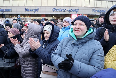 Выставка техники, плац-концерт, интерактивные площадки. Орша принимает \"Марафон единства\"