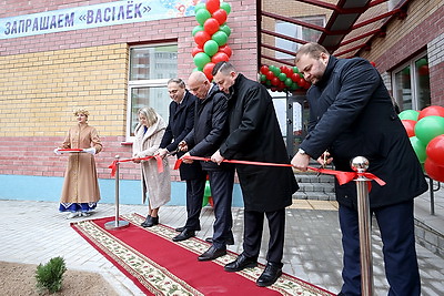 В Гродно в молодом микрорайоне открыли самый большой детский сад области