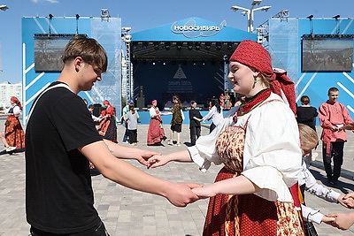 Представляющая Новосибирскую область выставка проходит в центре столицы Беларуси