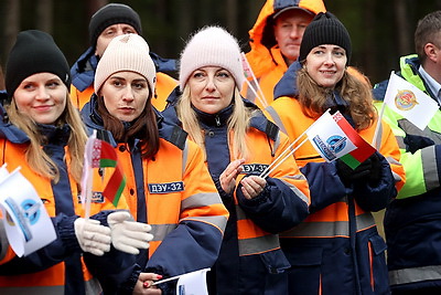 Транзитная магистраль. Участок трассы Р46 после реконструкции открыли в Полоцком районе