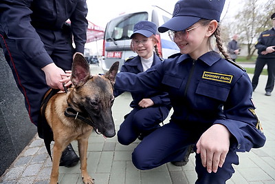 Военно-патриотический клуб \"Кречет\" открыли в Минске