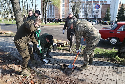 Могилевская область присоединилась к республиканскому субботнику