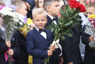 Торжественная линейка прошла в начальной школе №48 г.Витебска