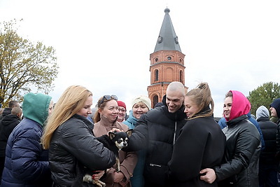 Торжественная отправка призывников прошла на \"Буйничском поле\"