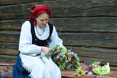 Белорусский народный праздник урожая \"Багач\" отпраздновали в музее Янки Купалы в Вязынке