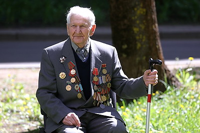 В Минске состоялась акция \"Здесь живет ветеран\"