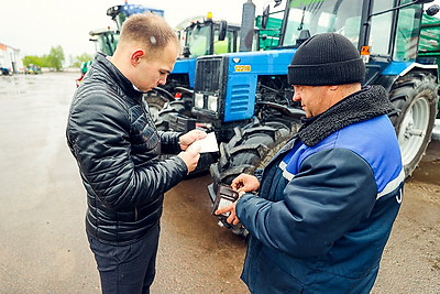 В Брестской области проходит техосмотр сельхозтехники