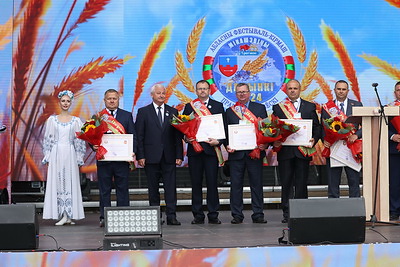 Областные \"Дажынкi\" проходят в Микашевичах