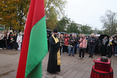 Останки бойцов Красной армии перезахоронили в Горецком районе