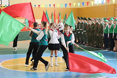 Областной этап военно-патриотической игры \"Зарница\" стартовал в Мозырском районе