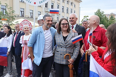 Красочное шествие представителей 35 национальностей прошло в Гродно