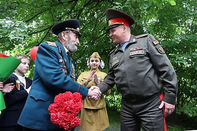 Ветеран ВОВ: белорусы заботятся о живых ветеранах и хранят память о тех, кого уже нет