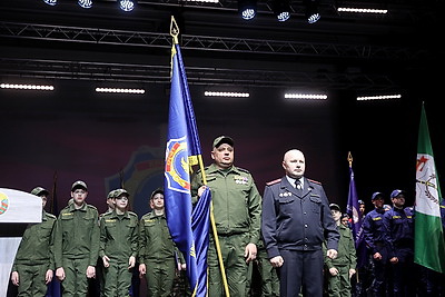 Военно-патриотический клуб \"Кречет\" открыли в Минске