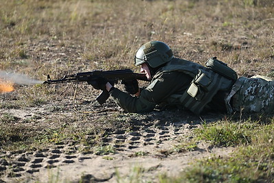 На полигоне \"Брестский\" прошли комплексные занятия с военнообязанными