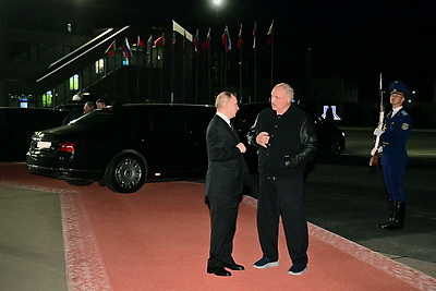 Завершен официальный визит Путина в Беларусь