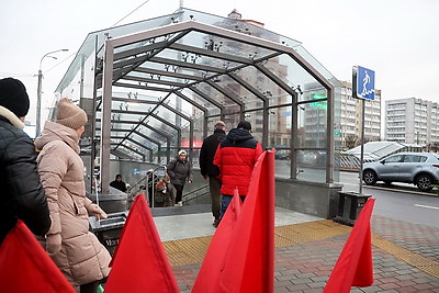 Современный и безопасный: в Могилеве открыли новый подземный переход