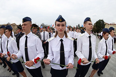 Церемония открытия Почетной Вахты Памяти на Посту №1 состоялась в Минске