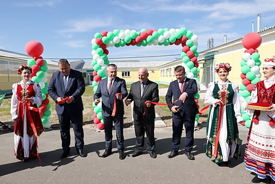 Новый молочно-товарный комплекс открыли в Комарине