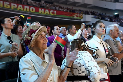 Гала-концерт Брестской области на фестивале \"Беларусь - моя песня\" проходит в Минске