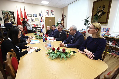 Встреча долгосрочных наблюдателей от СНГ с руководством КПБ состоялась в Минске